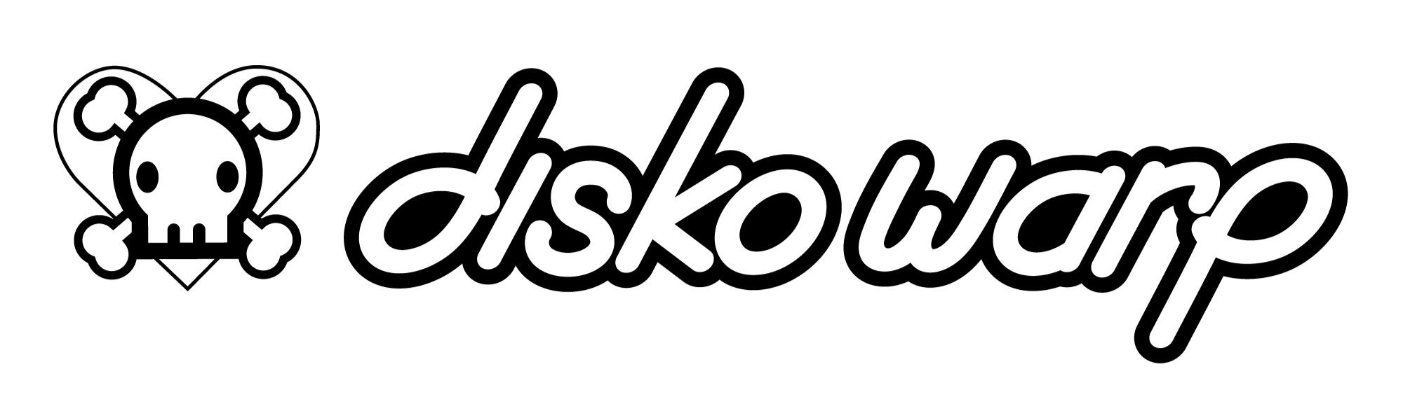 Disko Warp - Logo Stacked Version